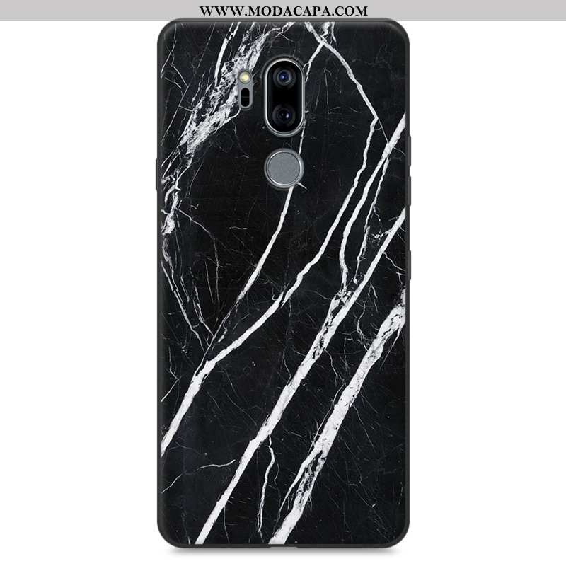 Capas Lg G7 Thinq Protetoras Madeira Telemóvel Completa Cases Soft Caqui Venda