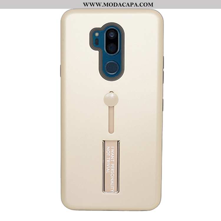 Capa Lg G7 Thinq Criativas Suporte Silicone Invisivel Capas Fosco Telemóvel Promoção