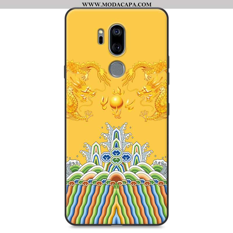 Capa Lg G7 Thinq Soft Casal Telemóvel Silicone Criativas Completa Capas Online