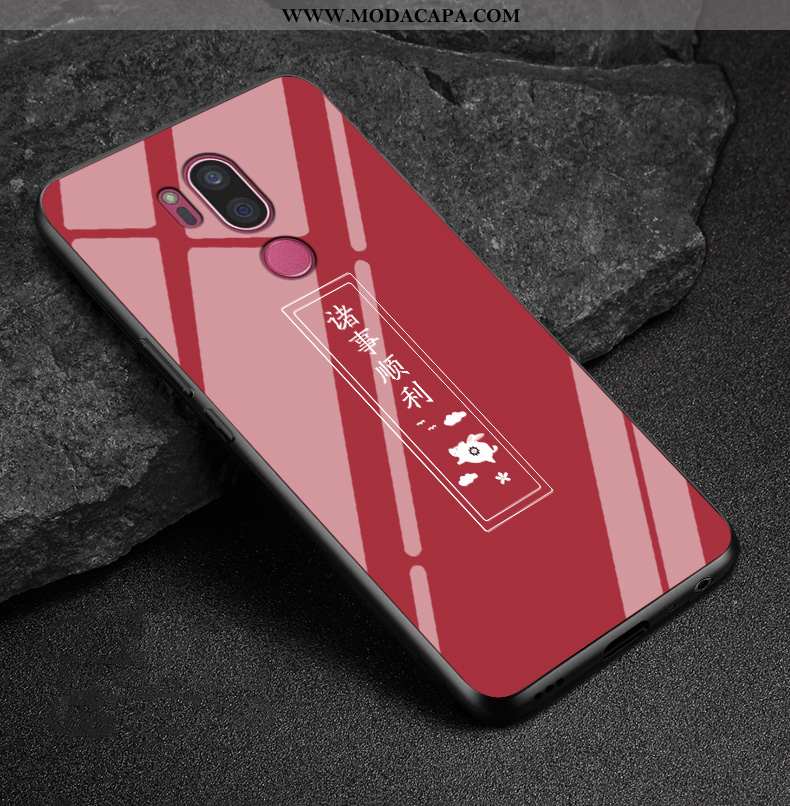 Capas Lg G7 Thinq Personalizada Desenho Animado Vidro Telemóvel Silicone Tendencia Baratas