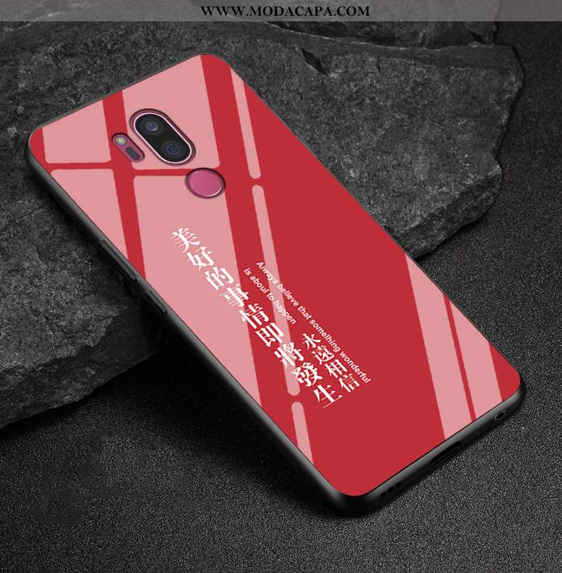 Capas Lg G7 Thinq Personalizada Desenho Animado Vidro Telemóvel Silicone Tendencia Baratas