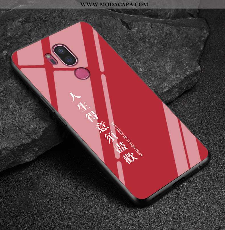 Capas Lg G7 Thinq Personalizada Desenho Animado Vidro Telemóvel Silicone Tendencia Baratas