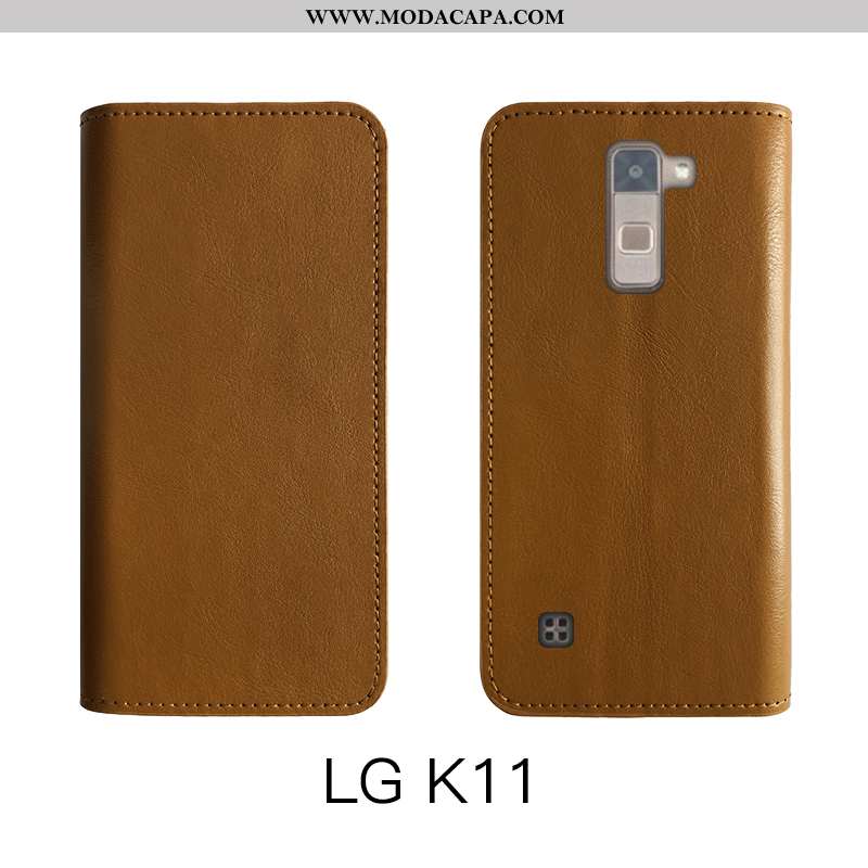 Capa Lg K11 Vintage Telemóvel Cases Antiqueda Utilitario Protetoras Couro Genuíno Comprar