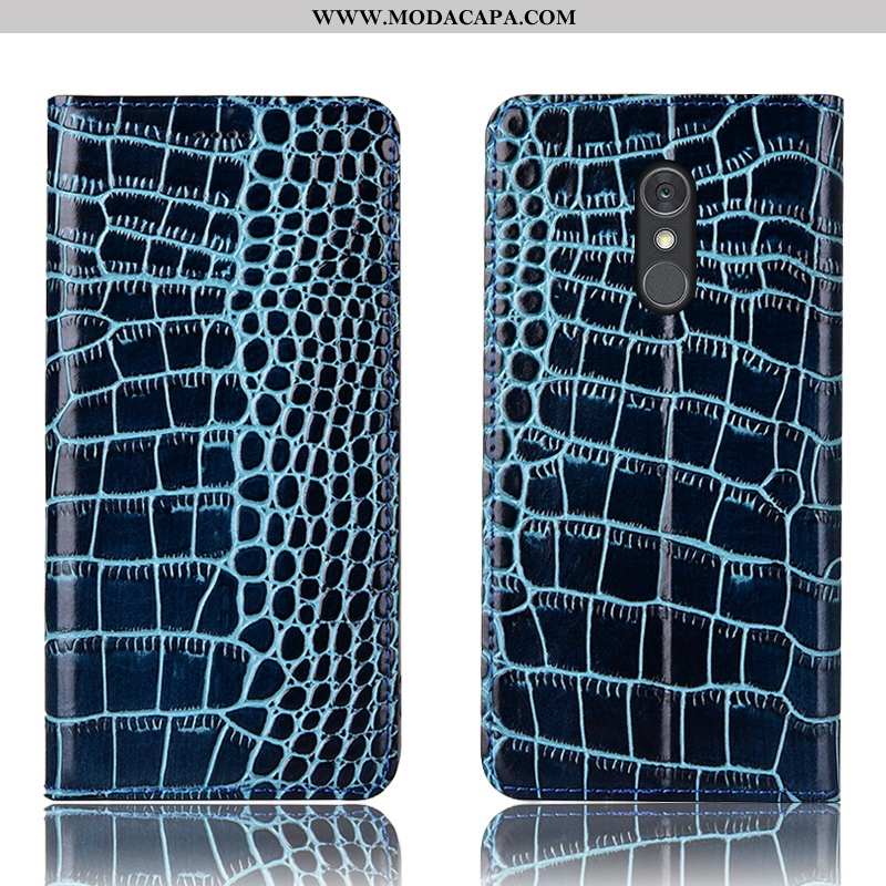Capa Lg Q Stylus Protetoras Flatform Cover Cases Couro Legitimo Azul Antiqueda Comprar