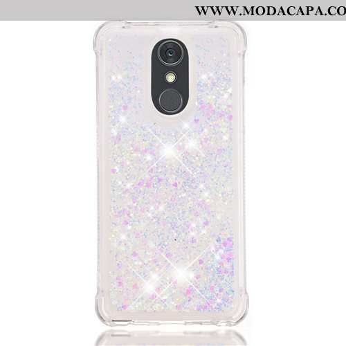 Capa Lg Q Stylus Desenho Animado Capas Pu Cases Soft Roxa Telemóvel Baratas