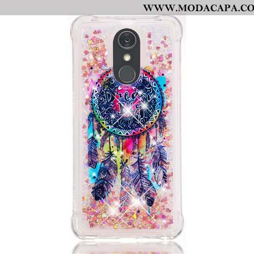 Capa Lg Q Stylus Desenho Animado Capas Pu Cases Soft Roxa Telemóvel Baratas