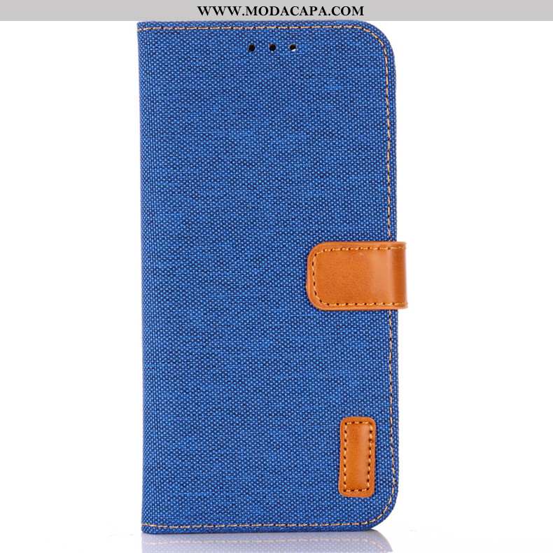 Capas Lg Q Stylus Couro Antiqueda Cover Protetoras Azul Telemóvel Venda