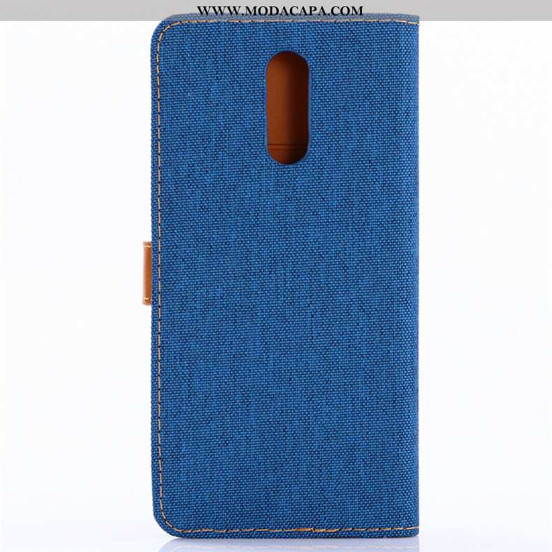 Capas Lg Q Stylus Couro Antiqueda Cover Protetoras Azul Telemóvel Venda