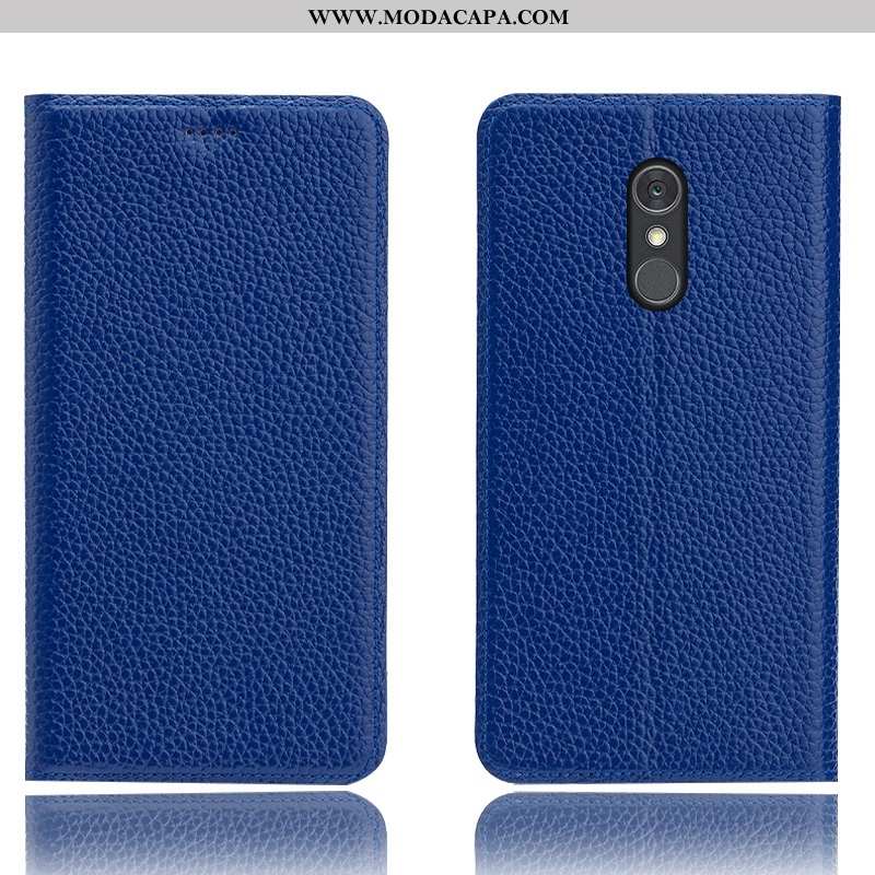 Capas Lg Q Stylus Protetoras Cases Antiqueda Marrom Telemóvel Couro Legitimo Promoção