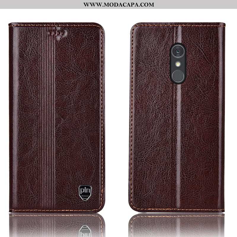 Capa Lg Q Stylus Protetoras Couro Legitimo Vermelho Cases Cover Capas Antiqueda Online