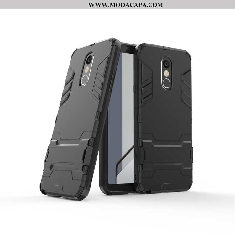 Capa Lg Q Stylus Protetoras Cases Telemóvel Preto Capas Suporte Invisivel Promoção