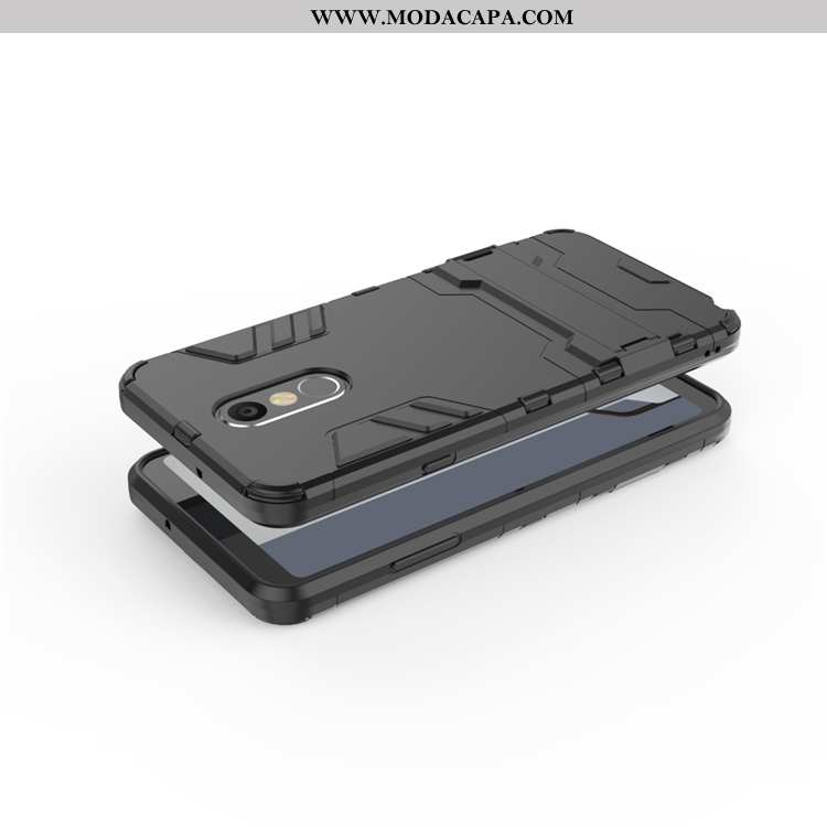 Capa Lg Q Stylus Protetoras Cases Telemóvel Preto Capas Suporte Invisivel Promoção