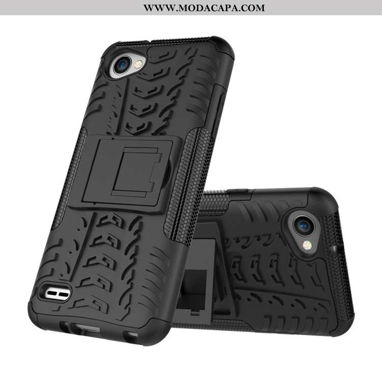 Capas Lg Q6 Protetoras Suporte Cases Soft Antiqueda Preto Comprar