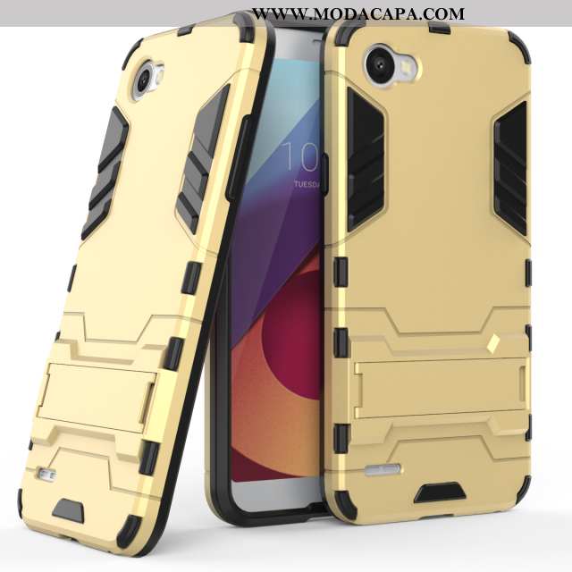 Capas Lg Q6 Protetoras Prata Suporte Cases Antiqueda Telemóvel Baratas