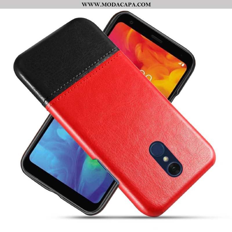 Capa Lg Q7 Slim Telemóvel Cases Super Capas Resistente Costura Baratos