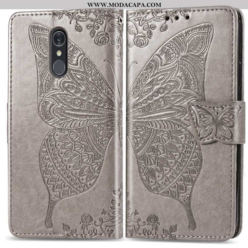 Capa Lg Q7 Cordao Capas Lisas Cases Bonitos Telemóvel Borboleta Barato