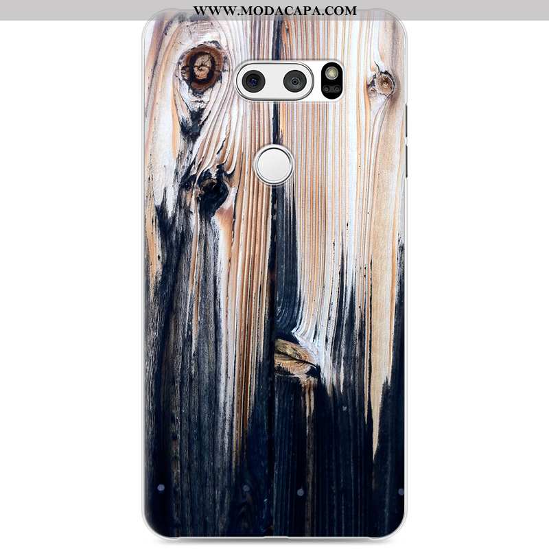 Capa Lg V30 Criativas Protetoras Antiqueda Pintado Telemóvel Cases Madeira Comprar