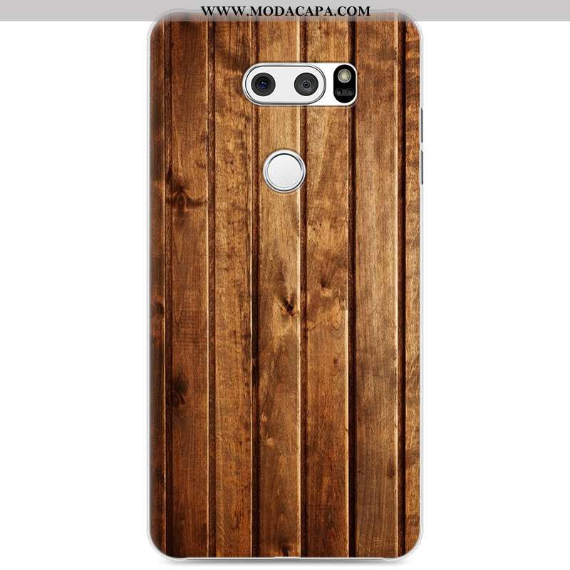 Capa Lg V30 Criativas Protetoras Antiqueda Pintado Telemóvel Cases Madeira Comprar