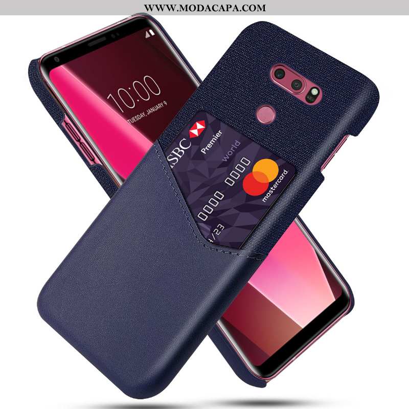 Capas Lg V30 Tendencia Cinza Telemóvel Criativas Antiqueda Cases Promoção