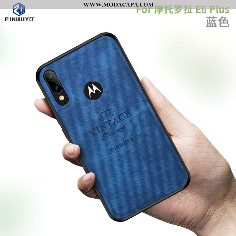 Capas Moto E6 Plus Protetoras Cases Completa Sem Tecido Vermelho Venda