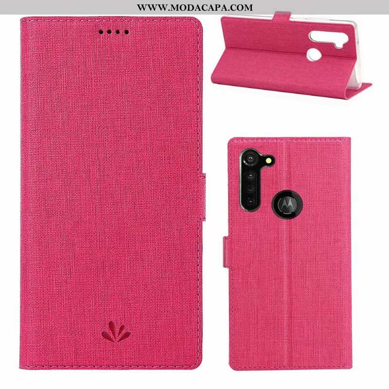 Capas Moto G Pro Carteira Couro Vermelho Cases Tecido Cover Telemóvel Comprar