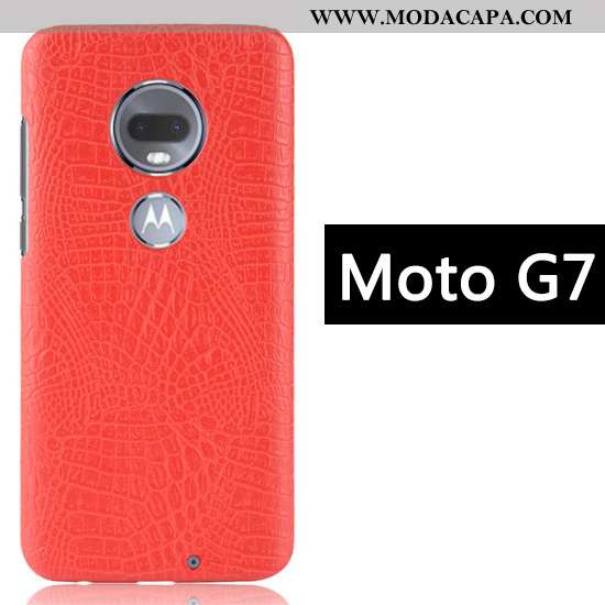 Capas Moto G7 Criativas Negócio Cases Antiqueda Crocs Preto Venda