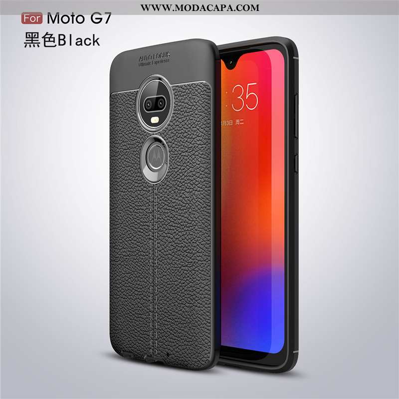 Capa Moto G7 Silicone Protetoras Negócio Telemóvel Personalizada Capas Cases Baratas