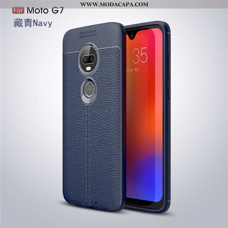 Capa Moto G7 Silicone Protetoras Negócio Telemóvel Personalizada Capas Cases Baratas