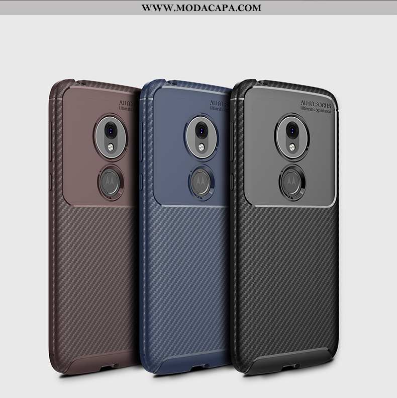 Capa Moto G7 Play Fosco Telemóvel Fibra Capas Silicone Protetoras Soft Online