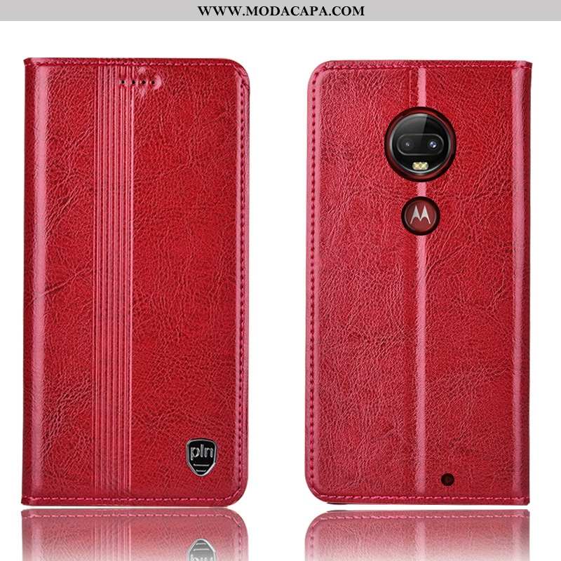 Capas Moto G7 Plus Protetoras Cases Cover Antiqueda Completa Telemóvel Couro Genuíno Online