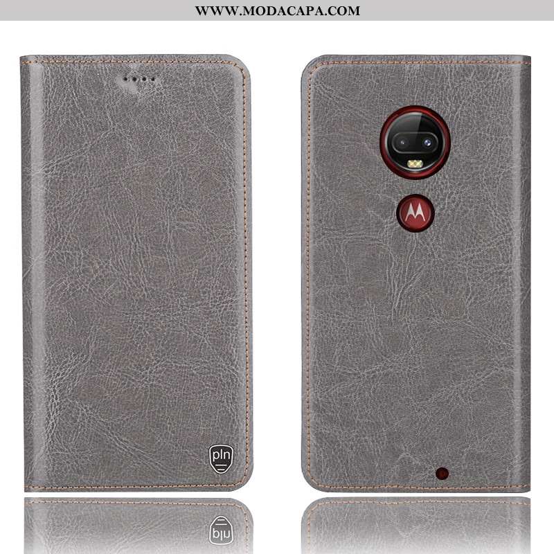 Capa Moto G7 Plus Protetoras Cover Antiqueda Capas Vermelho Completa Couro Legitimo Venda