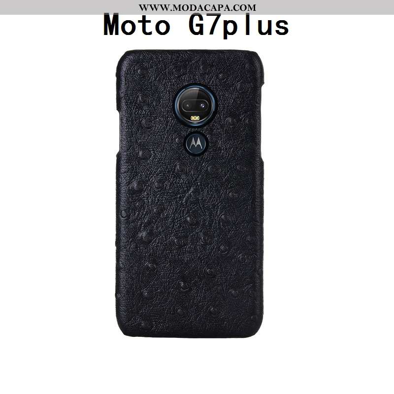 Capas Moto G7 Plus Personalizado Preto Antiqueda Telemóvel Personalizadas Luxo Traseira Baratos