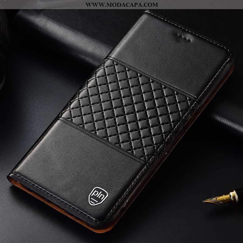 Capa Moto G7 Power Couro Genuíno Cover Protetoras Antiqueda Telemóvel Cases Capas Venda