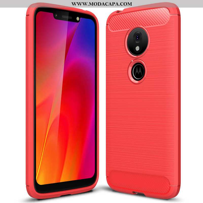 Capas Moto G7 Power Protetoras Tendencia Fibra Cases Completa Telemóvel Comprar