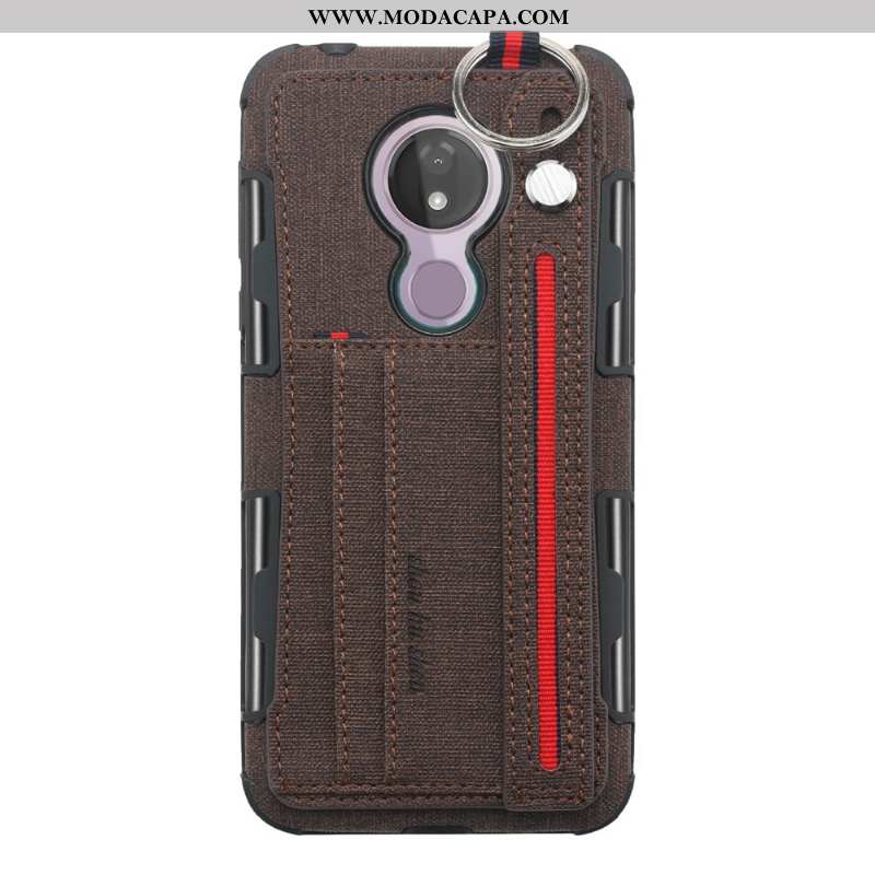 Capas Moto G7 Power Protetoras Cases Quadrada Rosa Telemóvel Promoção