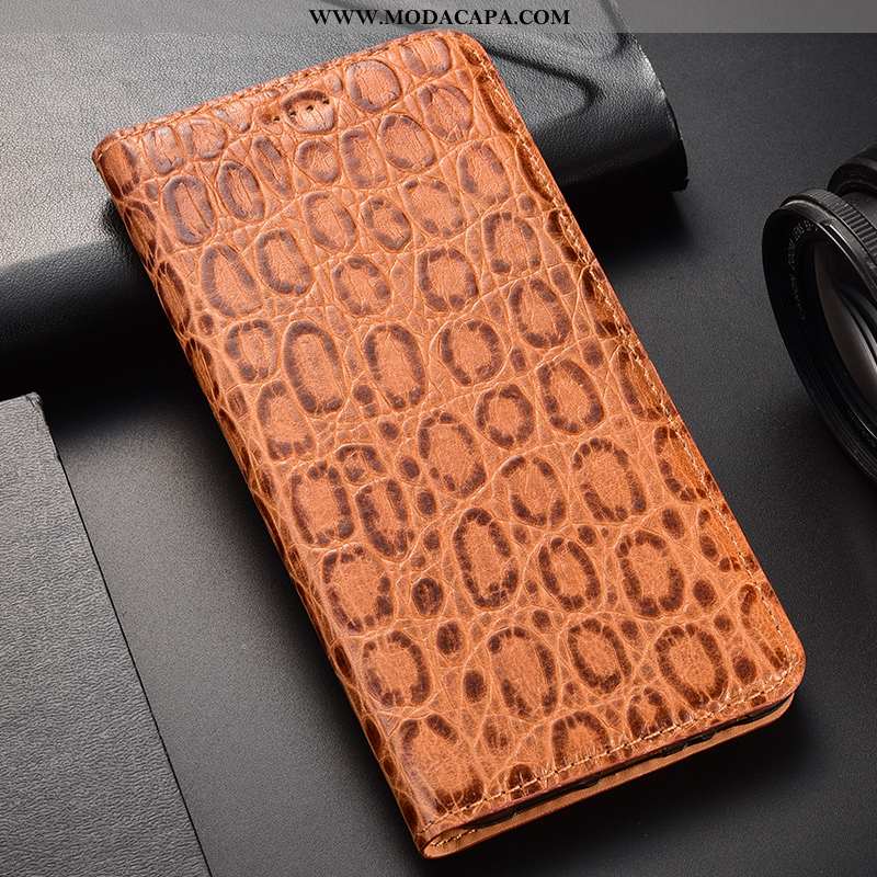 Capa Moto G8 Power Couro Genuíno Pedras Capas Completa Protetoras Cover Cases Online