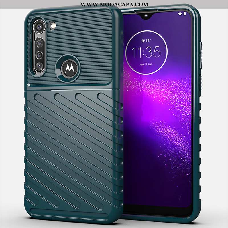 Capas Moto G8 Power Protetoras Cases Antiqueda Telemóvel Completa Silicone Militar Venda