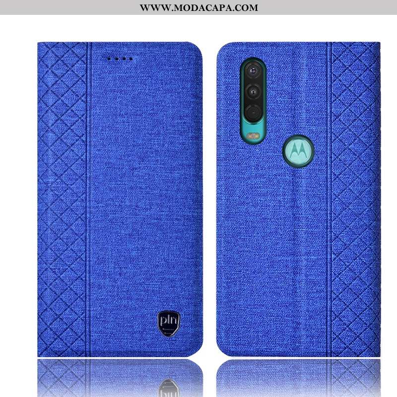 Capas Motorola One Action Couro Cases Completa Protetoras Antiqueda Telemóvel Barato