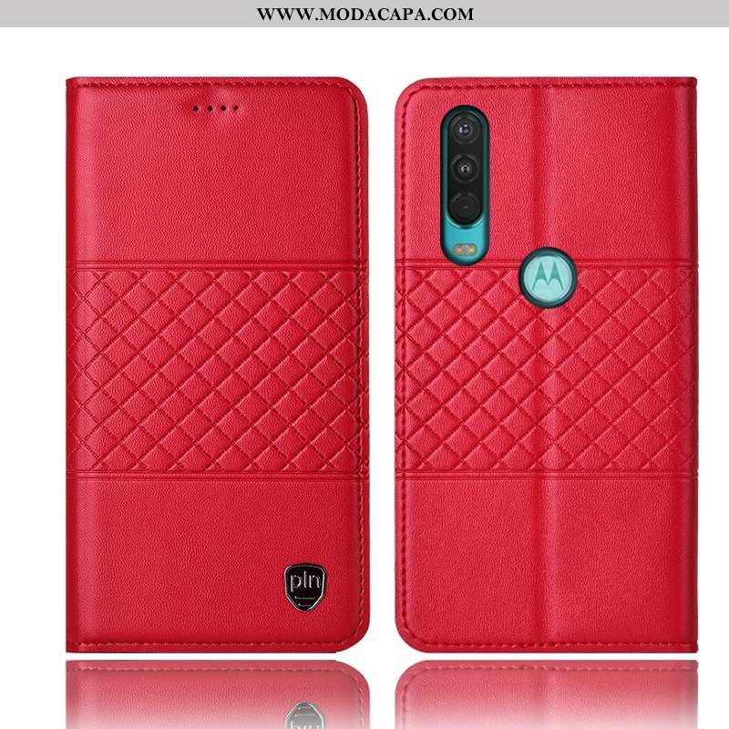 Capa Motorola One Action Couro Genuíno Capas Telemóvel Protetoras Completa Antiqueda Cases Online