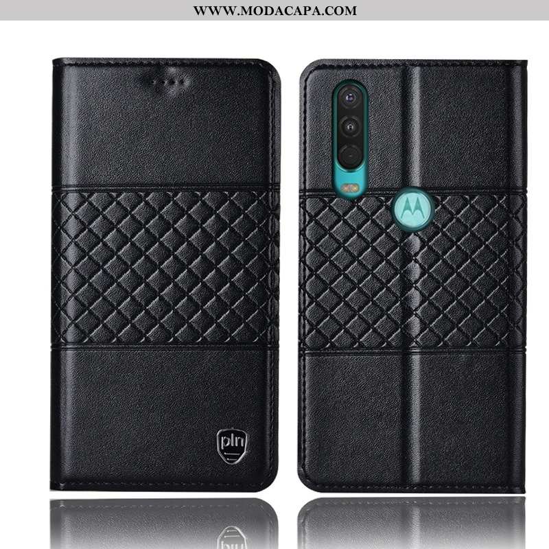 Capa Motorola One Action Couro Genuíno Capas Telemóvel Protetoras Completa Antiqueda Cases Online