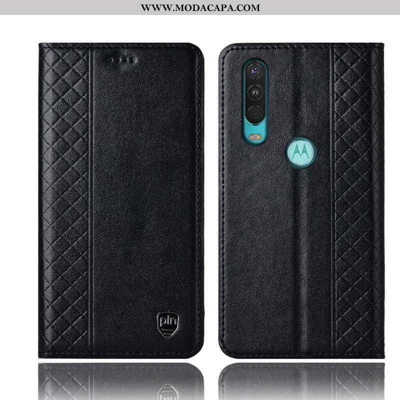 Capas Motorola One Action Protetoras Completa Telemóvel Couro Legitimo Antiqueda Cover Cases Venda