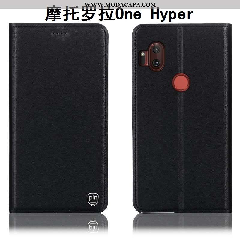 Capas Motorola One Hyper Protetoras Telemóvel Cover Couro Legitimo Antiqueda Cases Promoção