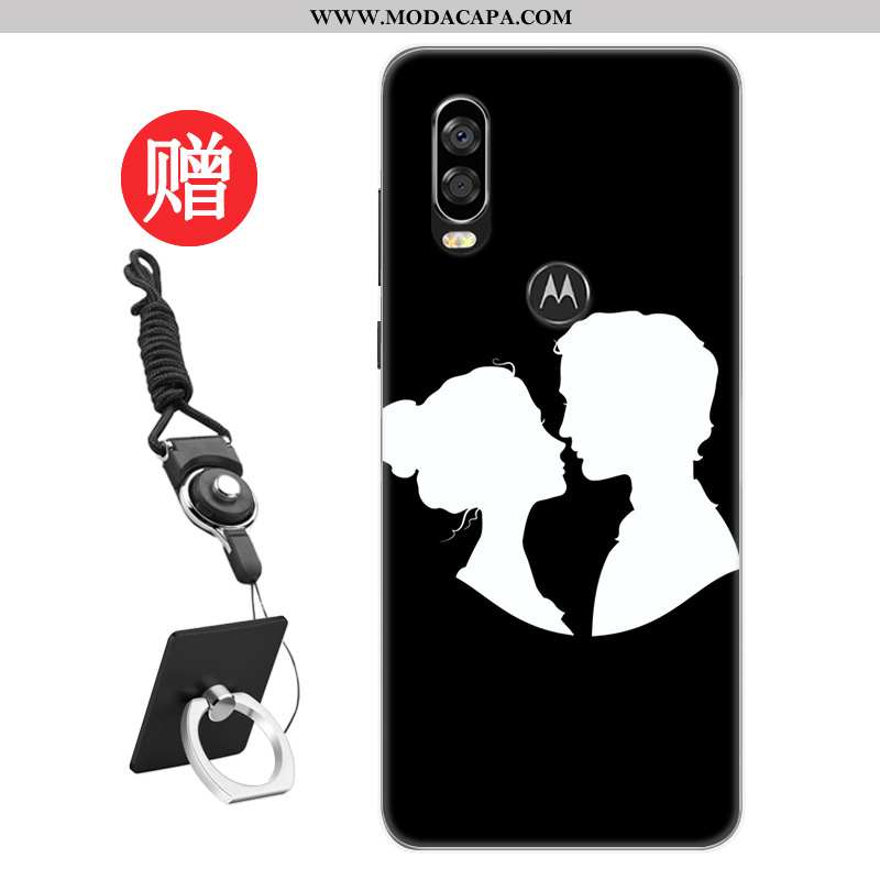 Capa Motorola One Vision Personalizada Personalizado Cases Casal Aço Tendencia Telemóvel Venda