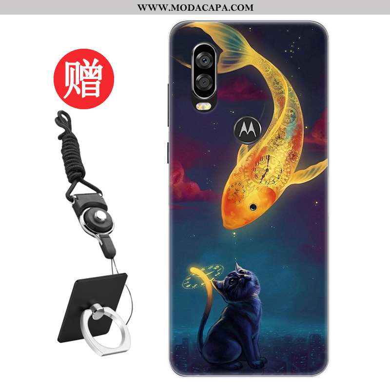 Capa Motorola One Vision Personalizada Personalizado Cases Casal Aço Tendencia Telemóvel Venda