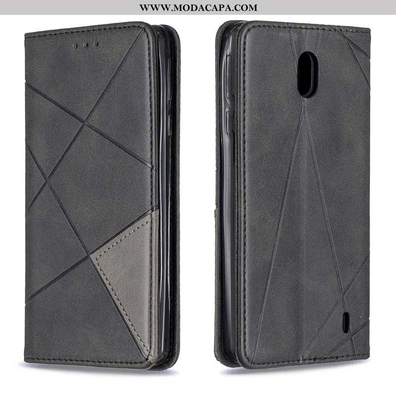 Capas Nokia 1 Plus Protetoras Couro Cases Negócio Minimalista Cover Promoção