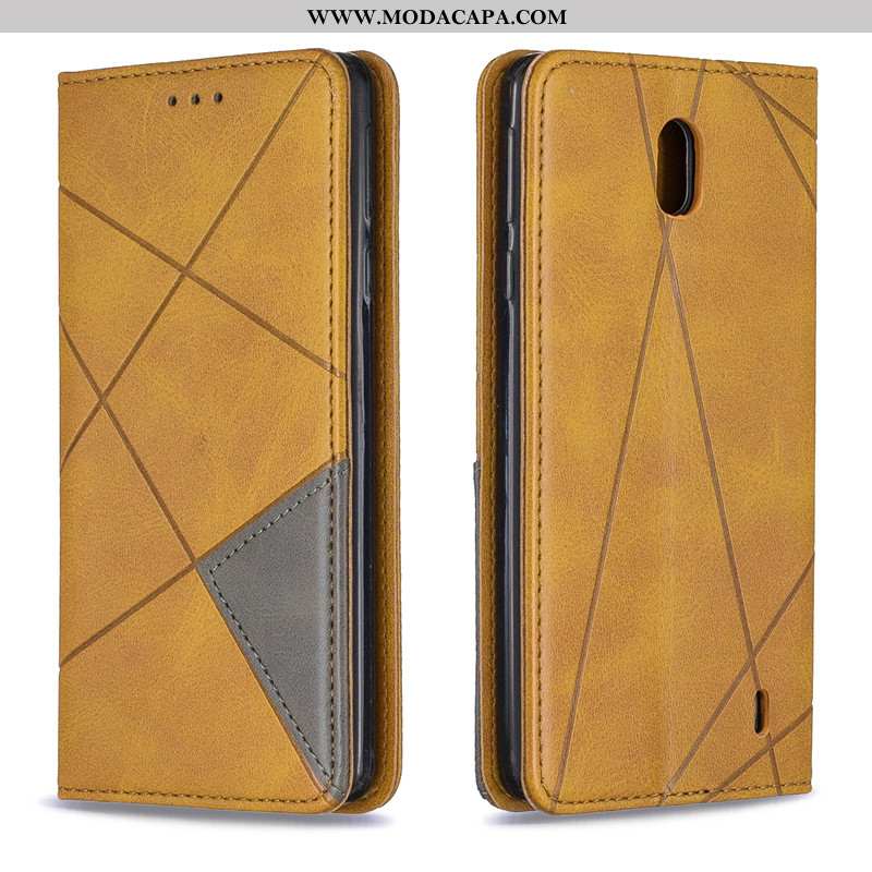 Capas Nokia 1 Plus Protetoras Couro Cases Negócio Minimalista Cover Promoção