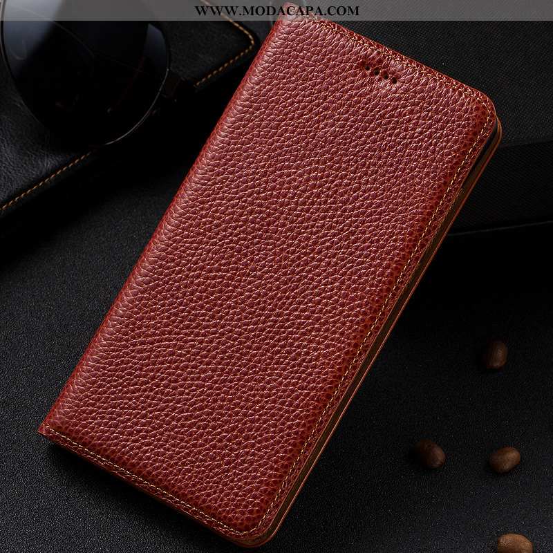 Capa Nokia 1 Plus Couro Marrom Universal Antiqueda Protetoras Genuíno Telemóvel Cases Comprar