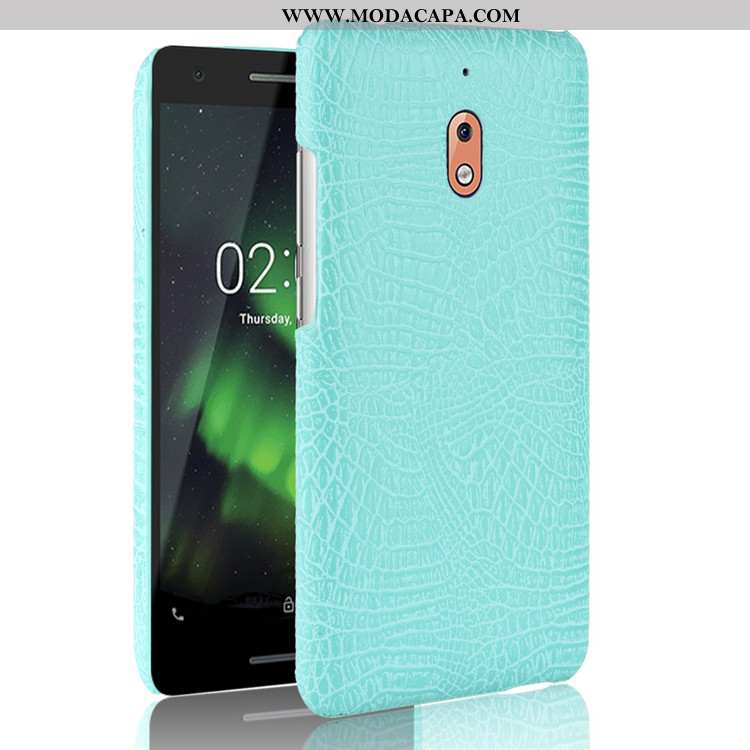 Capas Nokia 2.1 Protetoras Antiqueda Cases Azul Escuro Crocs Telemóvel Comprar