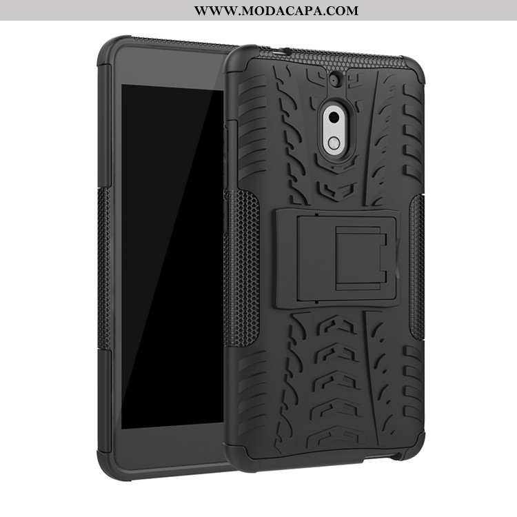 Capas Nokia 2.1 Protetoras Resistente Silicone Cases Antiqueda Bege Venda