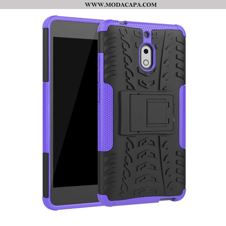 Capas Nokia 2.1 Protetoras Resistente Silicone Cases Antiqueda Bege Venda